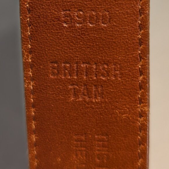 Coach British Tan Leather Belt - Picture 4 of 8